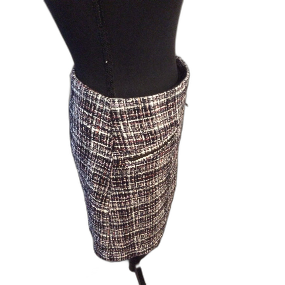 Ann Taylor Loft Outlet Size 0 Front Zippers Tweed look